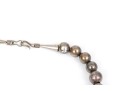 Sterling Silver Fun Chunky Graduated Bead Necklace, 22mm To 8mm