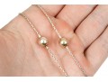 Sterling Silver Striking Pair Of Ball Motif Necklaces