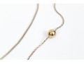 Sterling Silver Striking Pair Of Ball Motif Necklaces