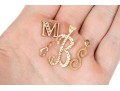 14k Yellow Gold Collection Of Initial Pendants
