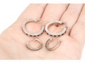 Sterling Silver Assorted Collection Of Hoop Earrings