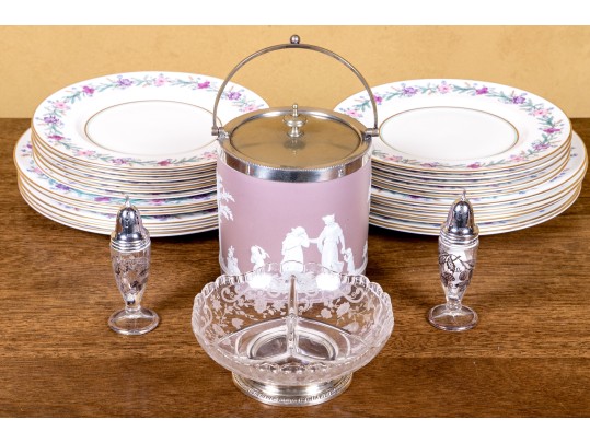 Assorted Collection Of Servingware Including Wedgwood And Royal Worcester 