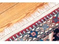 Hand-Knotted Persian Wool Runner Carpet, 9'-5