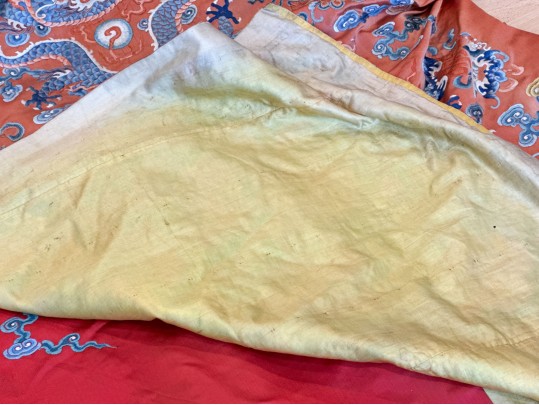 Han Chinese Mang Ao Woman's Dragon Robe, Ca. 1870