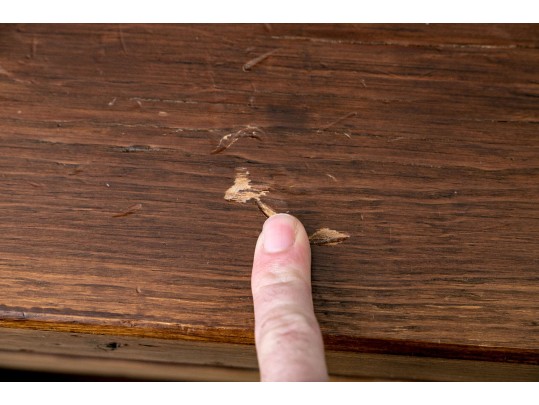 Traditional Wood Media Cabinet