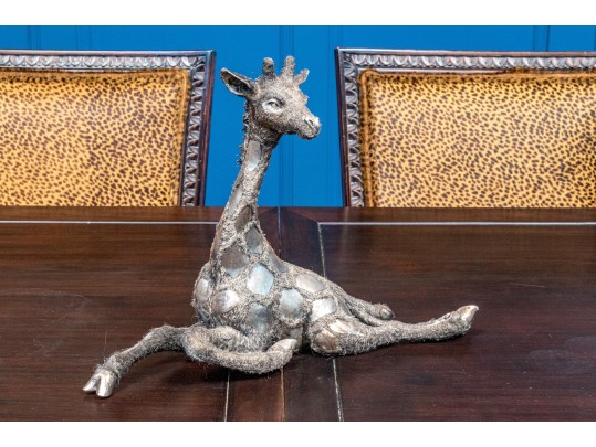 *UPDATED* Sterling Silver Giraffe Sculpture In Buccellati Style