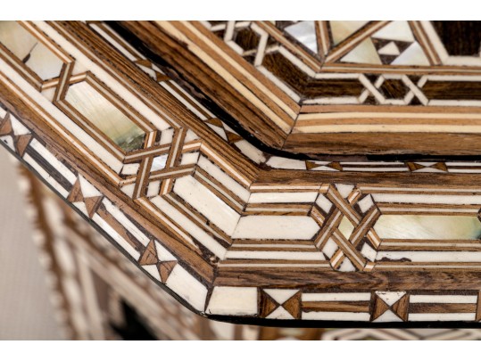 Fantastic Inlaid Moroccan Table