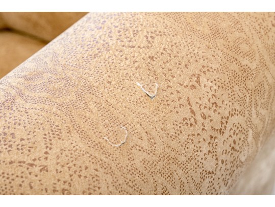 Pair Of Art Deco Style Upholstered Tub Chairs