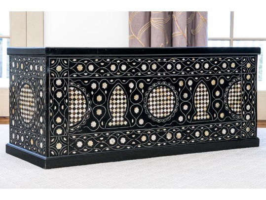 Gorgeous Inlaid Moroccan Chest