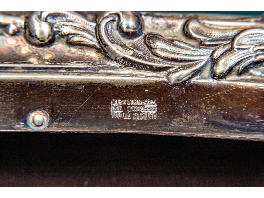 Peruvian Camusso Sterling Mirrored Plateau