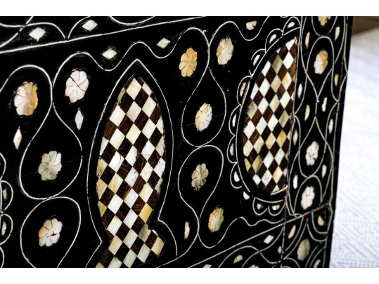 Gorgeous Inlaid Moroccan Chest