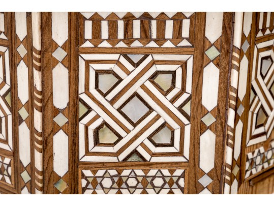 Fantastic Inlaid Moroccan Table
