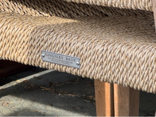 Fabulous Trestle Dining Table With Ten Kingsley Bate 