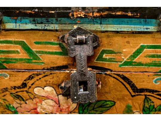 Antique Decorative Asian Chest