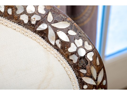 Set Of Three Antique Moroccan Salon Chairs