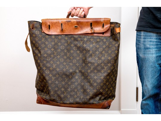 Vintage Louis Vuitton Monogram Steamer Bag