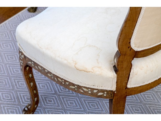 Set Of Three Antique Moroccan Salon Chairs