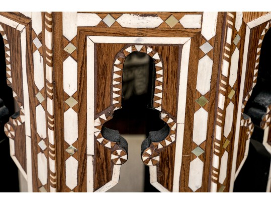 Fantastic Inlaid Moroccan Table