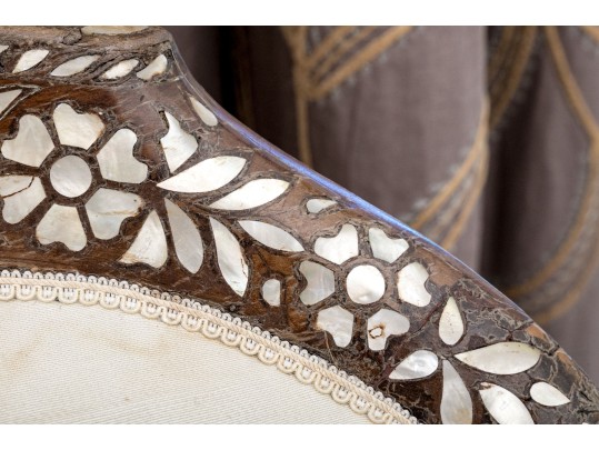 Set Of Three Antique Moroccan Salon Chairs