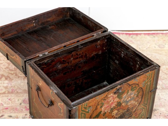 Antique Decorative Asian Chest