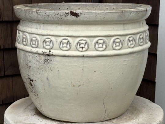 Stylish Glazed Ceramic Jardinniere