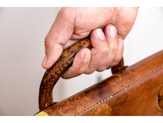 Vintage Louis Vuitton Monogram Steamer Bag