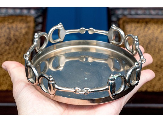 Italian Equestrian Stirrups Wine Coaster