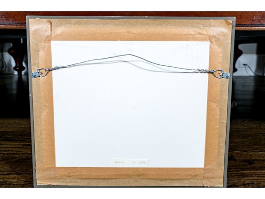 Antique Japanese Diptych Shunga Woodblock Print