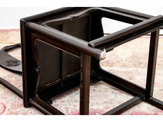 Fine Set Of Four Chinese Official's Chairs