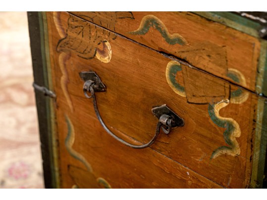 Antique Decorative Asian Chest