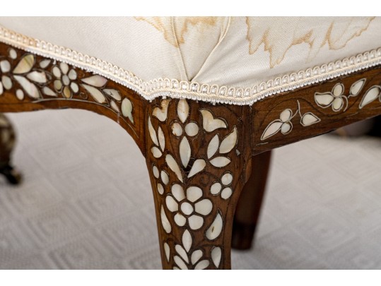 Set Of Three Antique Moroccan Salon Chairs