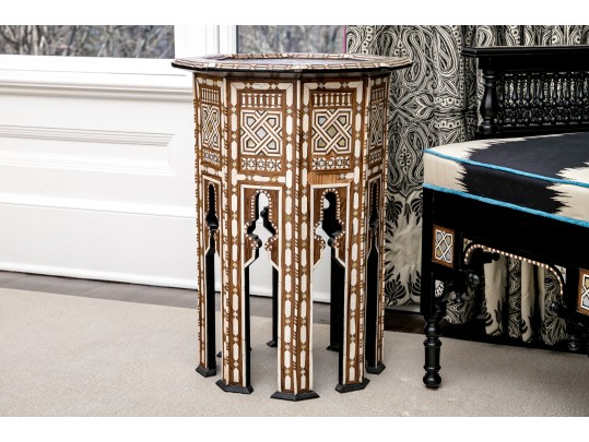 Fantastic Inlaid Moroccan Table
