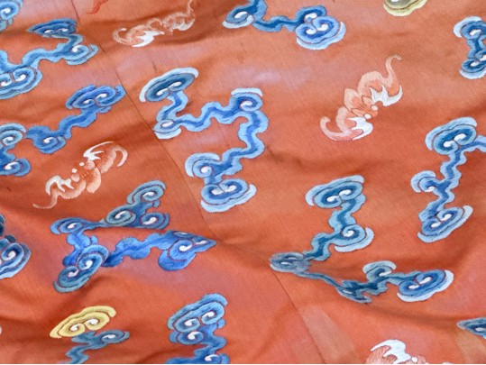 Han Chinese Mang Ao Woman's Dragon Robe, Ca. 1870