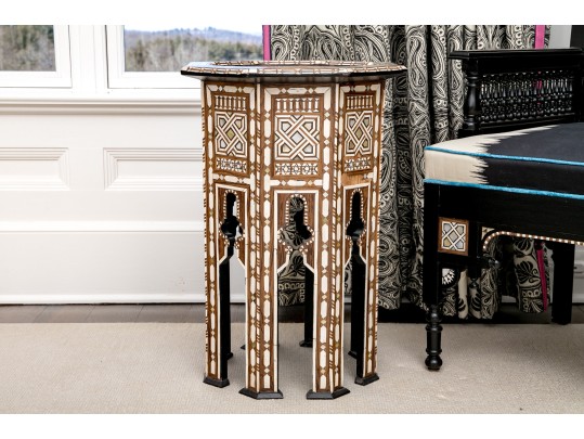 Fantastic Inlaid Moroccan Table