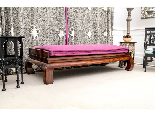 Chinese Rosewood Opium Bed