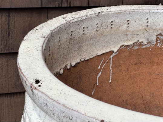 Stylish Glazed Ceramic Jardinniere