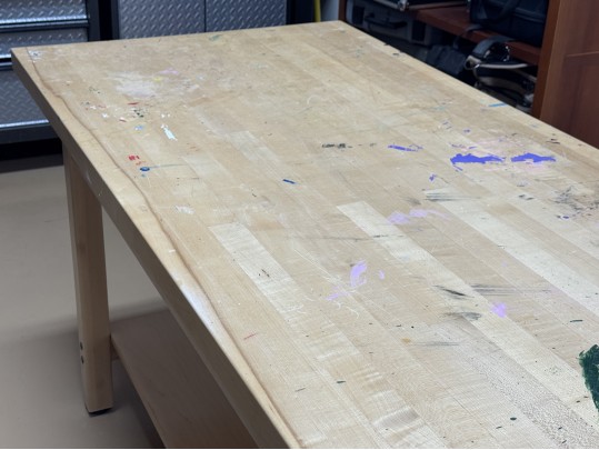 Classic Wood Work Table