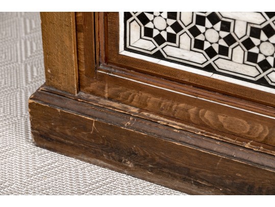 Antique Moroccan Inlaid Cabinet