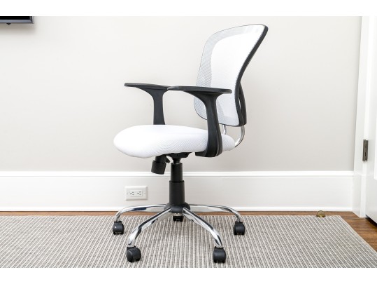 Modern White Desk Chair