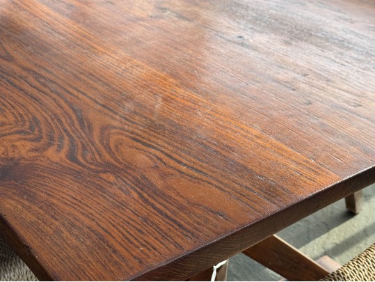 Fabulous Trestle Dining Table With Ten Kingsley Bate 