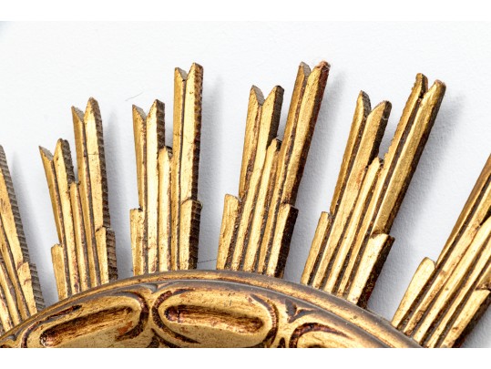 Stunning Italianate Gilt Sunburst Mirror