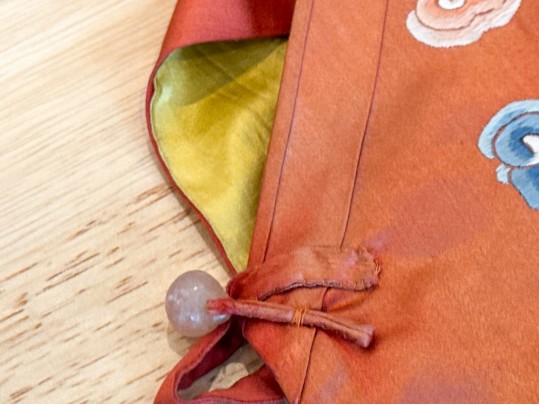 Han Chinese Mang Ao Woman's Dragon Robe, Ca. 1870