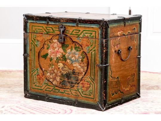 Antique Decorative Asian Chest