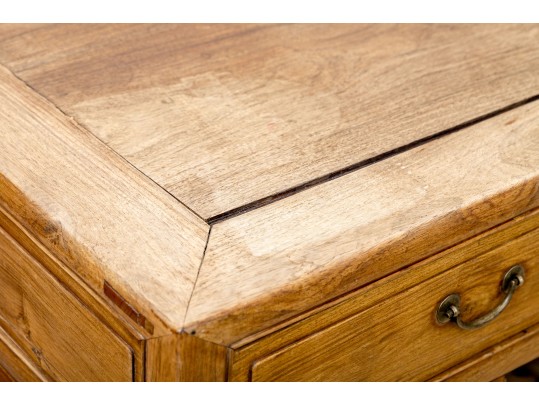 Excellent 19th Century Chinese Elmwood Desk