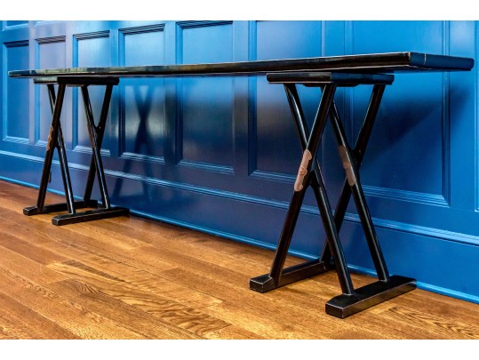 Contemporary Chinese Lacquered 8'7