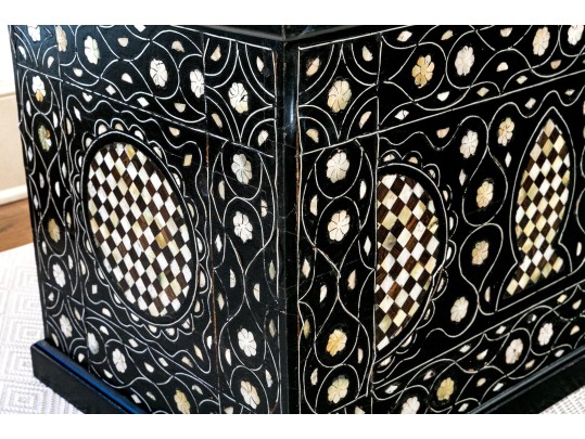 Gorgeous Inlaid Moroccan Chest