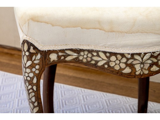 Set Of Three Antique Moroccan Salon Chairs