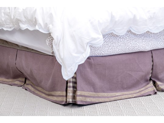 Chic Upholstered King Headboard