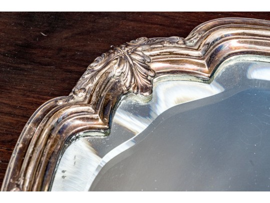 Peruvian Camusso Sterling Mirrored Plateau