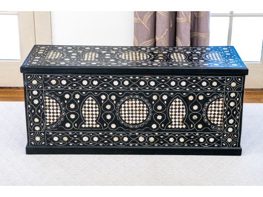 Gorgeous Inlaid Moroccan Chest